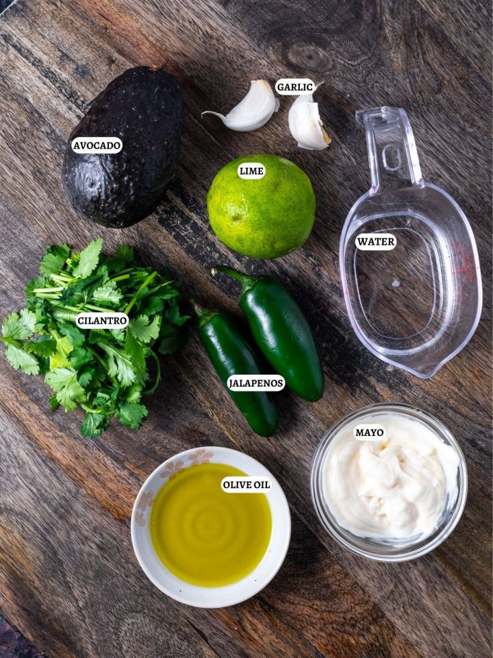 picture of the ingredients needed for the recipe